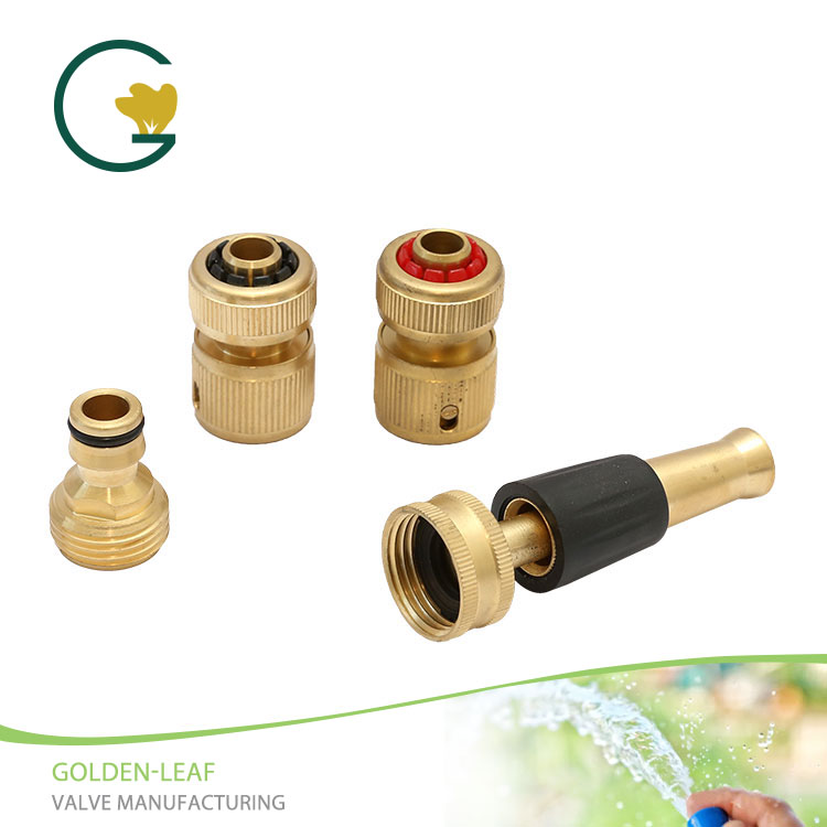 GOLDE-LEAF VALVE fortalece presença global com conjuntos de conectores de mangueira de jardim de latão premium
