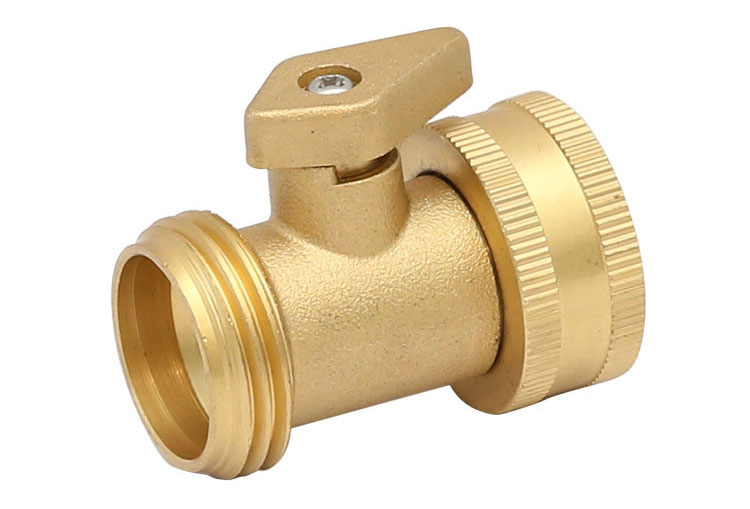 Latão shut-off valve with copper handle made in China