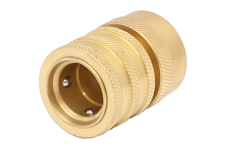 3 / 4â €Female Latão Quick Hose Connector with water stop