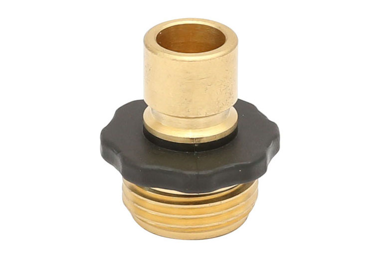 Latão Male Garden Hose Quick Connect Fitting with Rubber